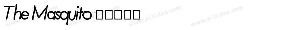 The Masquito字体转换